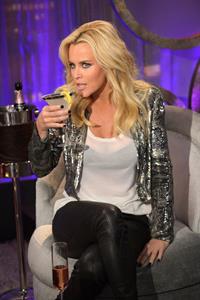 Jenny McCarthy taping the 1st episode of The Jenny McCarthy Show in NYC 2/7/13 