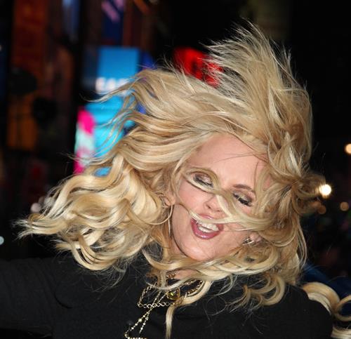 Jenny McCarthy New Year's Eve 2013 at Times Square in NYC 12/31/12 