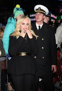 Jenny McCarthy New Year's Eve 2013 at Times Square in NYC 12/31/12 