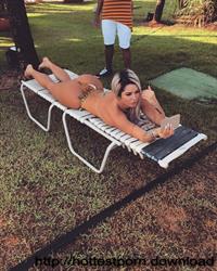 Anonymous in a bikini