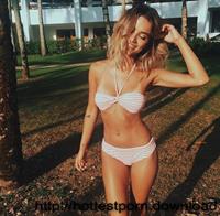 Anonymous in a bikini