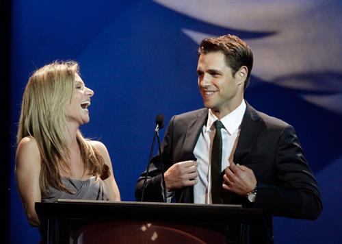 Jessalyn Gilsig 20th Annual Environmental Media Awards -- Burbank, Oct. 16, 2010 