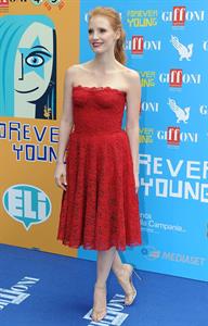 Jessica Chastain - Giffon Film Festival, Italy 7/21/13  