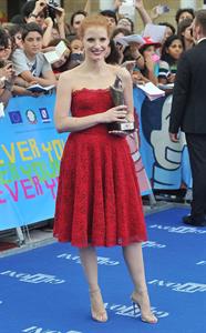 Jessica Chastain - Giffon Film Festival, Italy 7/21/13  