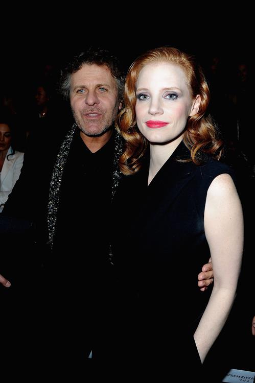 Jessica Chastain Pictures Jessica Chastain attends the Paris Fashion Week in Paris (02.03.2013)