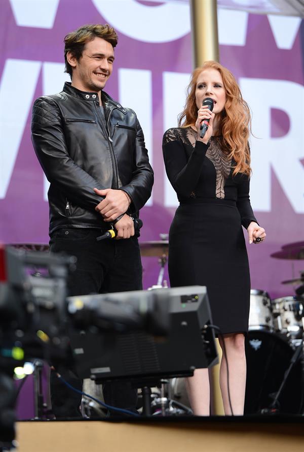 Jessica Chastain 'Chime For Change: The Sound Of Change Live' concert in London June 1st, 2013 
