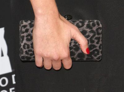 Jessica Lowndes Rodeo Drive Walk of Style Award Honoring Iman and Missoni on October 23, 2011