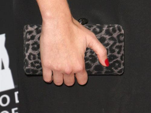 Jessica Lowndes Rodeo Drive Walk of Style Award Honoring Iman and Missoni on October 23, 2011