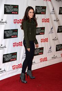 Jessica Lowndes 2012 Hollywood Christmas Parade Benefiting Marine Toys For Tots on November 25, 2012 