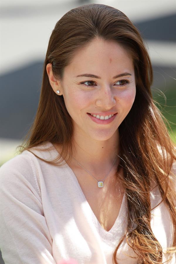 Jessica Michibata attends Formula 1 Australian Grand Prix in Melbourne (March 16-18, 2012) 