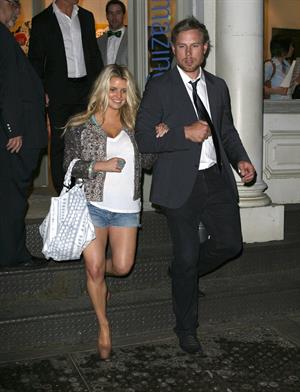 Jessica Simpson out with boyfriend in New York on May 21, 2011 