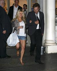 Jessica Simpson out with boyfriend in New York on May 21, 2011 