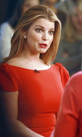 Jessica Simpson at Good Morning America on March 15, 2010 