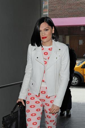 Jessie J in New York City on February 28, 2013