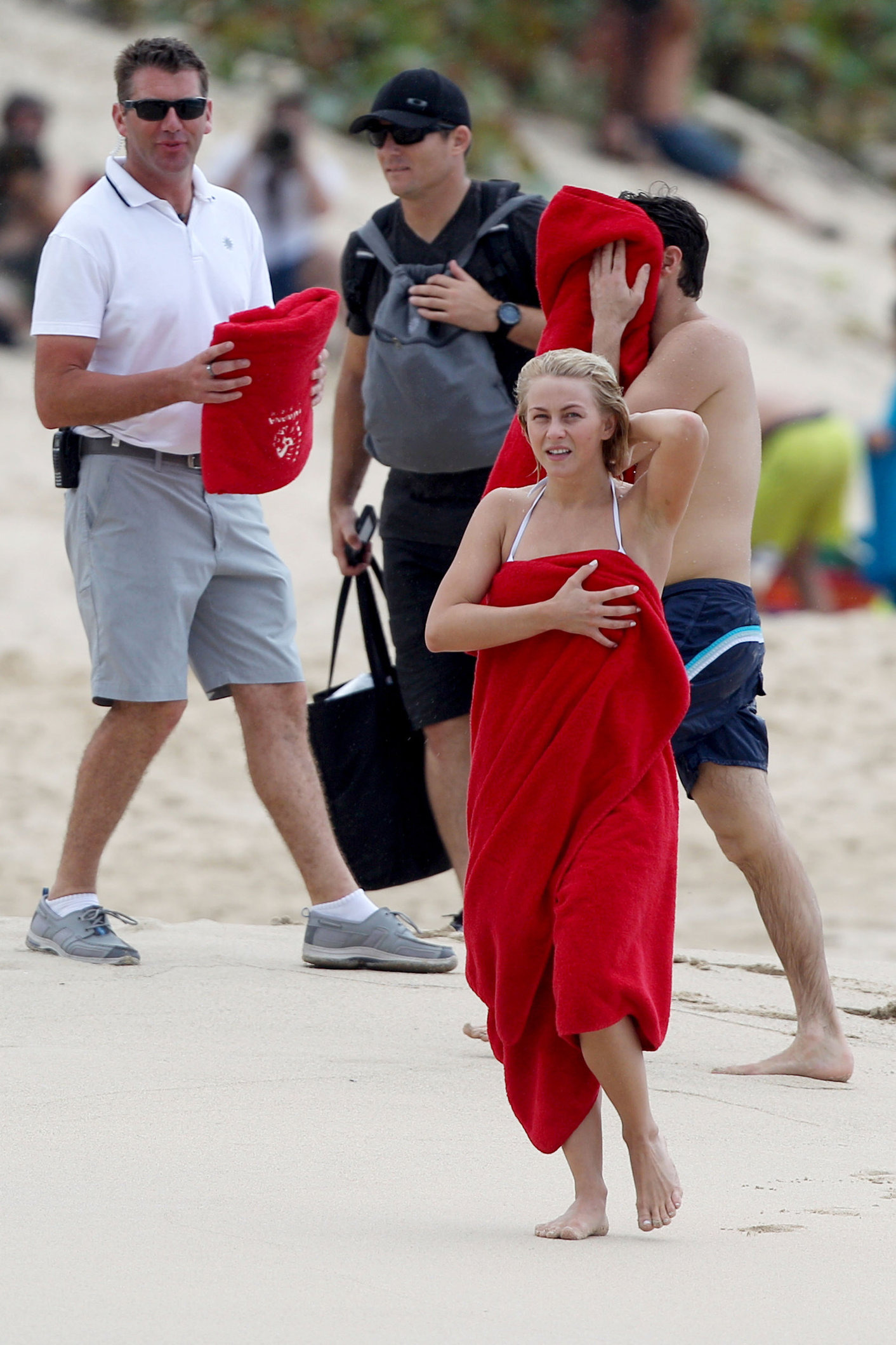 Julianne Hough bikini candids in St Barts 1/4/13  