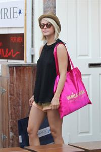 Julianne Hough shopping in St Barts 1/3/13  