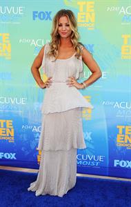 Kaley Cuoco 2011 at the Teen Choice Awards on August 7, 2011