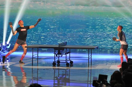 Kaley Cuoco 2011 at the Teen Choice Awards on August 7, 2011