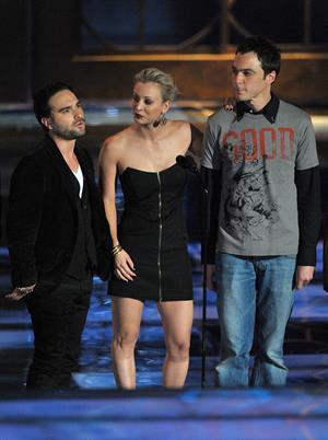 Kaley Cuoco at Spike TV's Scream 2009 held at the Greek Theatre in Los Angeles, California 