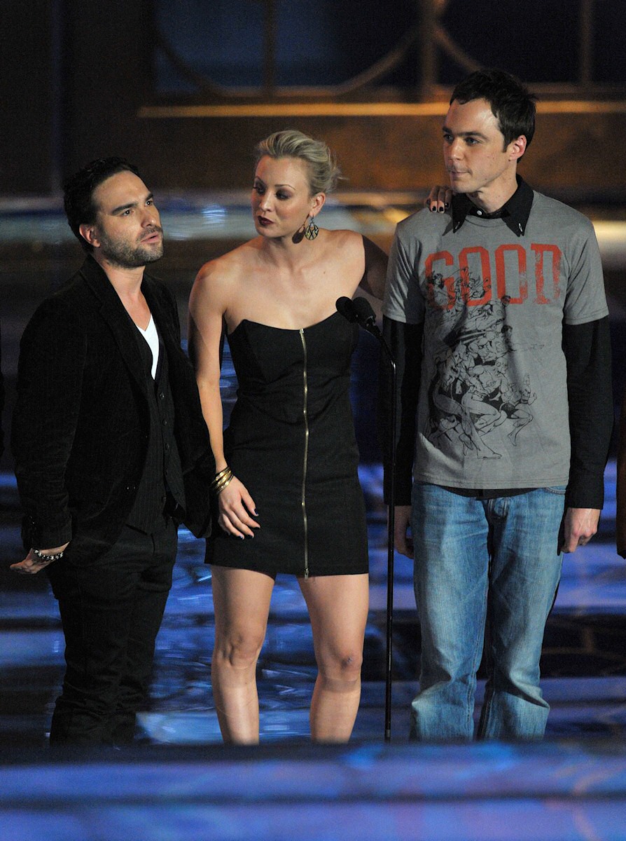 Kaley Cuoco at Spike TV's Scream 2009 held at the Greek Theatre in Los Angeles, California 