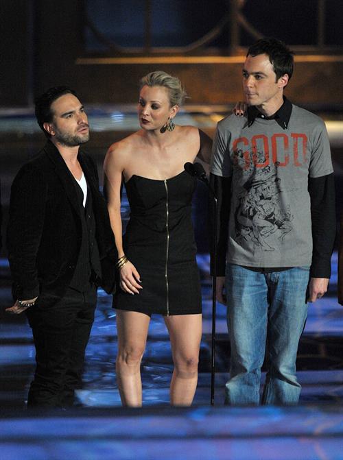 Kaley Cuoco Pictures Kaley Cuoco at Spike TV's Scream 2009 held at the Greek Theatre in Los Angeles, California