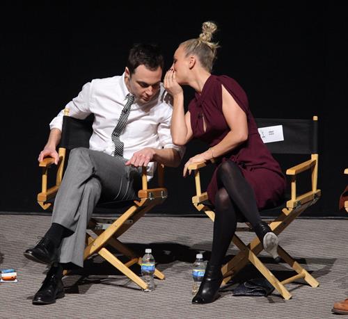 Kaley Cuoco attending the Academy of Television Arts Sciences at Leonard H Goldenson Theatre on February 18, 2010 