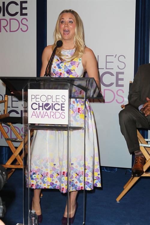 Kaley Cuoco People's Choice Awards 2013 Nomination Announcements (November 15, 2012) 