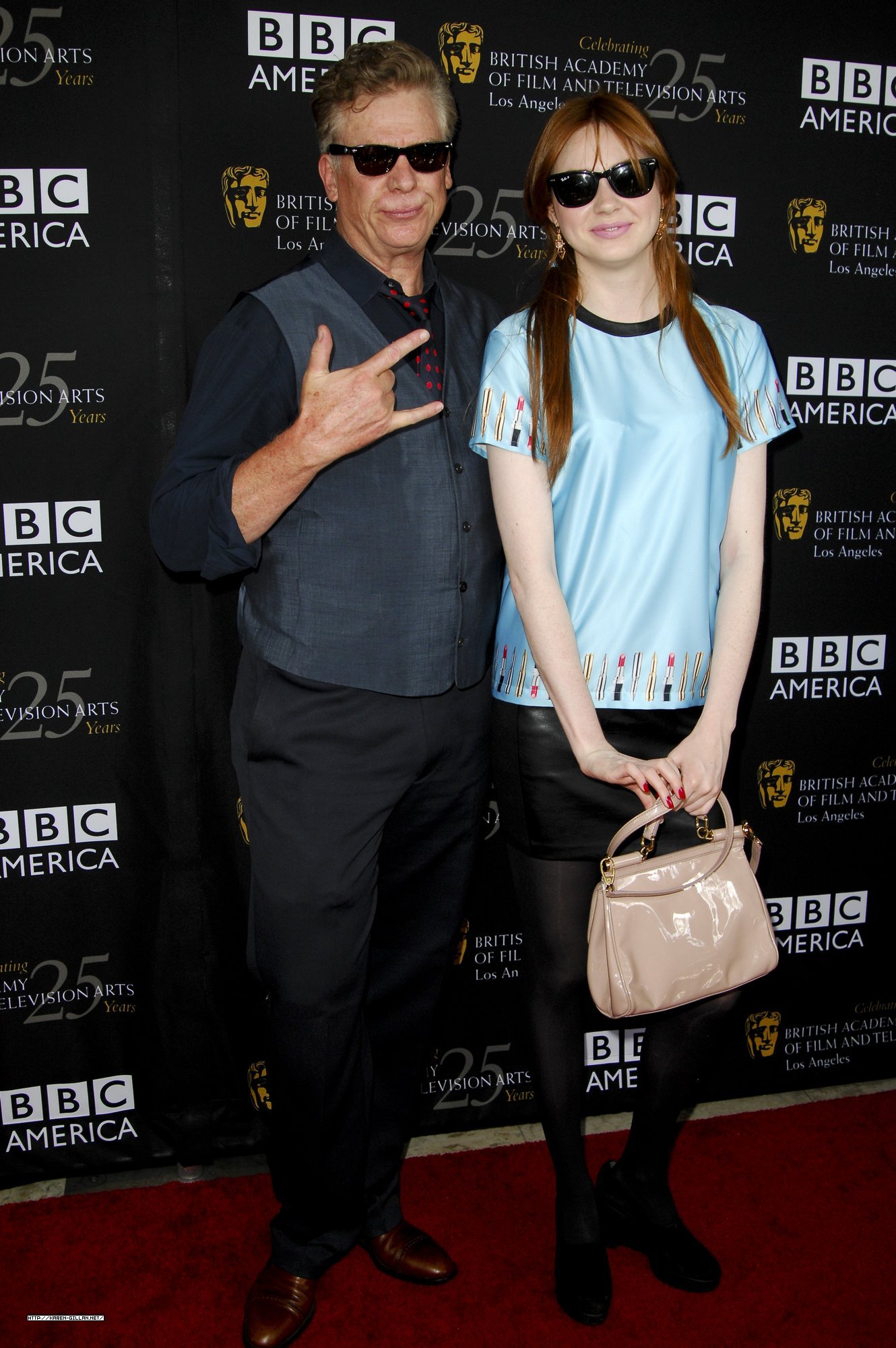 Karen Gillan FST BAFTA LA TV in Hollywood - September 22, 2012 