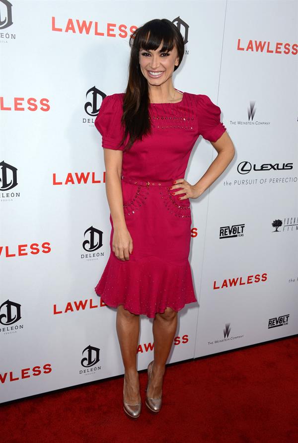 Karina Smirnoff - 'Lawless' Premiere at ArcLight Cinemas in Hollywood - August 22, 2012
