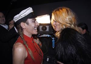 Kate Moss Christian Dior Fashion Show during Paris Fashion Week October 1, 2010 