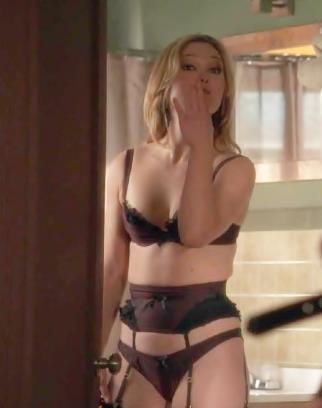 Julia Stiles in lingerie. 