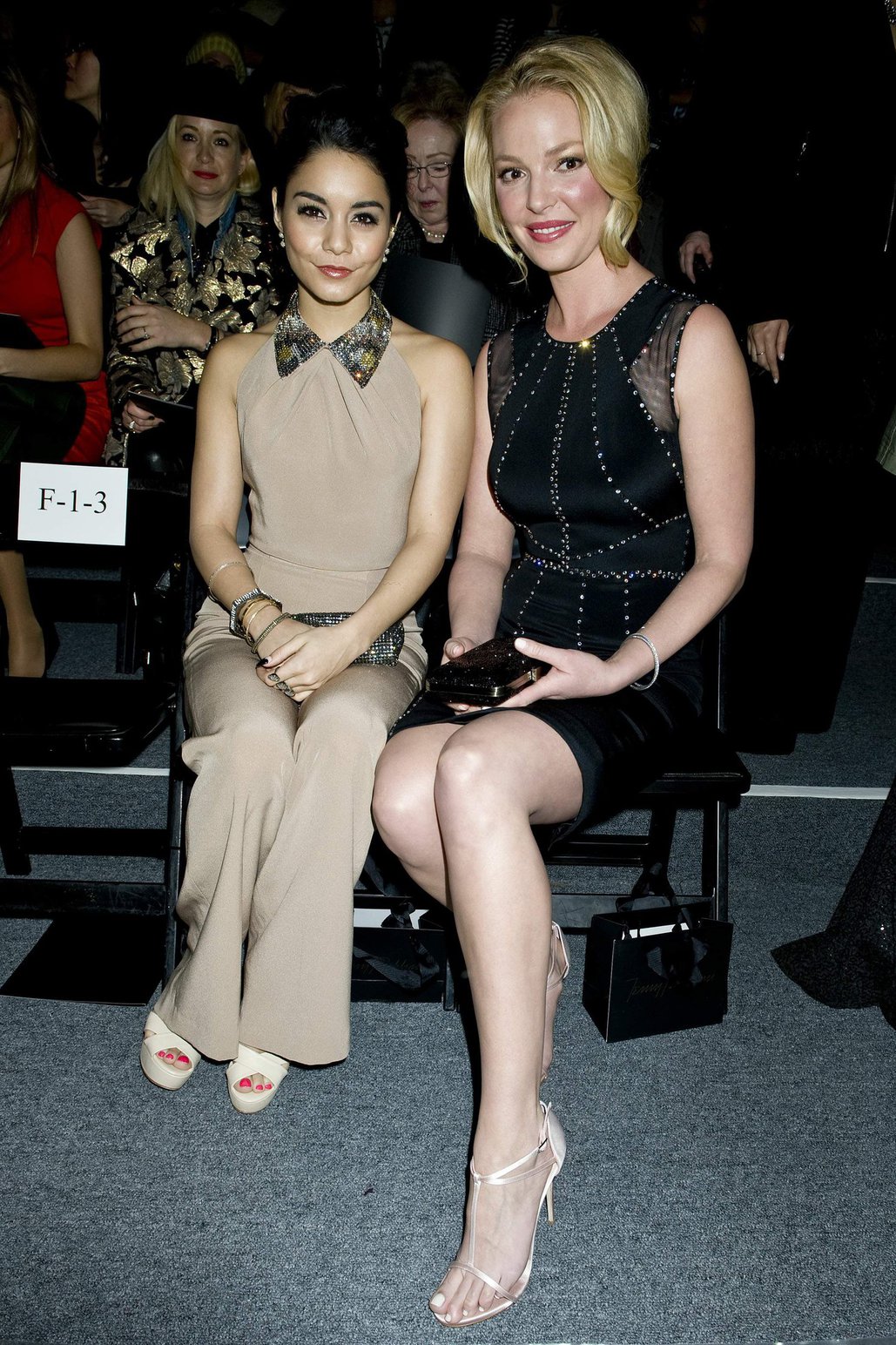 Katherine Heigl Jenny Packham During Fall 2013 Mercedes-Benz Fashion Week February 12, 2013