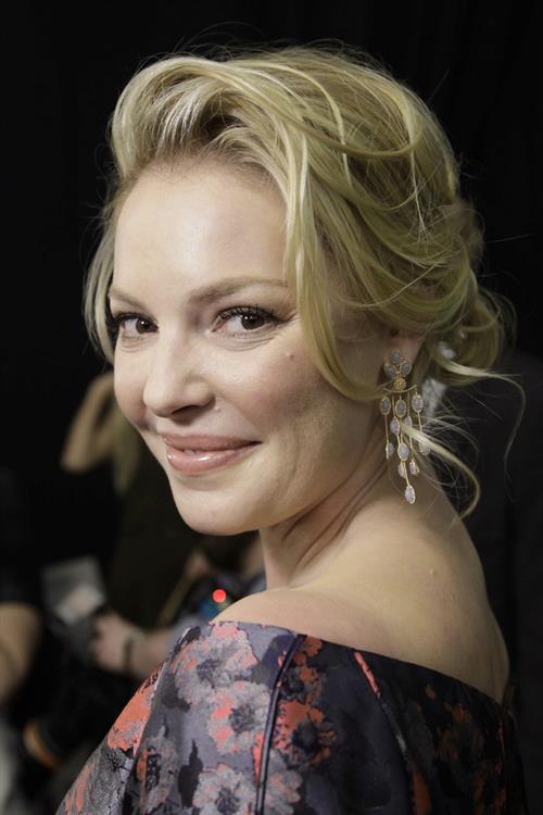 Katherine Heigl REVLON Sponsors J Mendel for NY Fashion Week Fall/Winter 2013 February 13, 2013