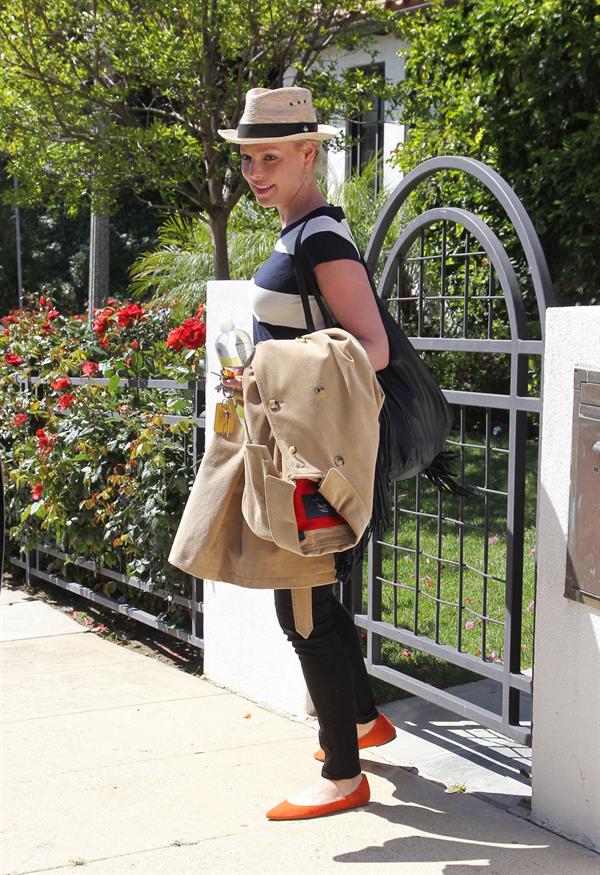 Katherine Heigl in Los Angeles on April 17, 2013