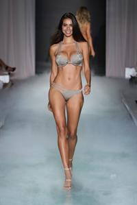 Bodine Koehler in lingerie