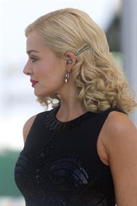 Katherine Jenkins Sings National Anthem during Grand National Day at Aintree Racecourse - Liverpool, Apr. 6, 2013 