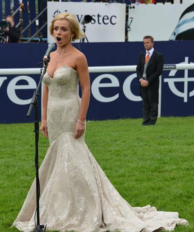 Katherine Jenkins - Investec Derby Festival in Epsom England (June 2, 2012)