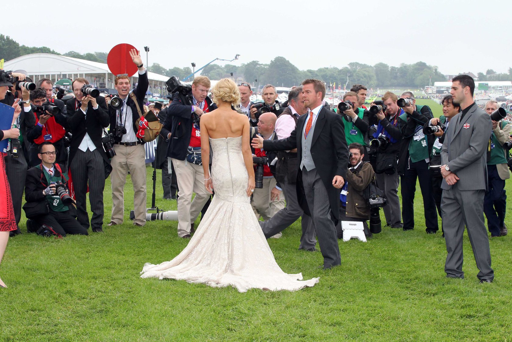Katherine Jenkins - Investec Derby Festival in Epsom England (June 2, 2012)