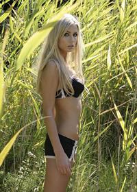 Petra Cubonova in a bikini