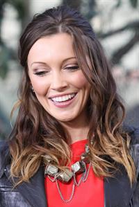 Katie Cassidy Visits  Extra  at The Grove in Los Angeles (November 13, 2012) 