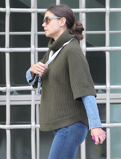 Katie Holmes in New York 10/11/13  