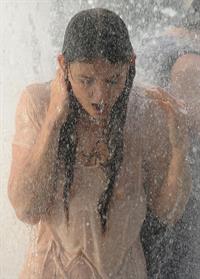 Katie Holmes Films  Mania Days  in Washington Square Park (May 21, 2013) 