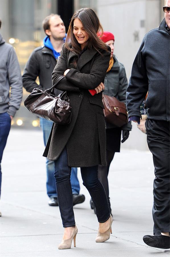 Katie Holmes  in New York City (04.02.2013) 