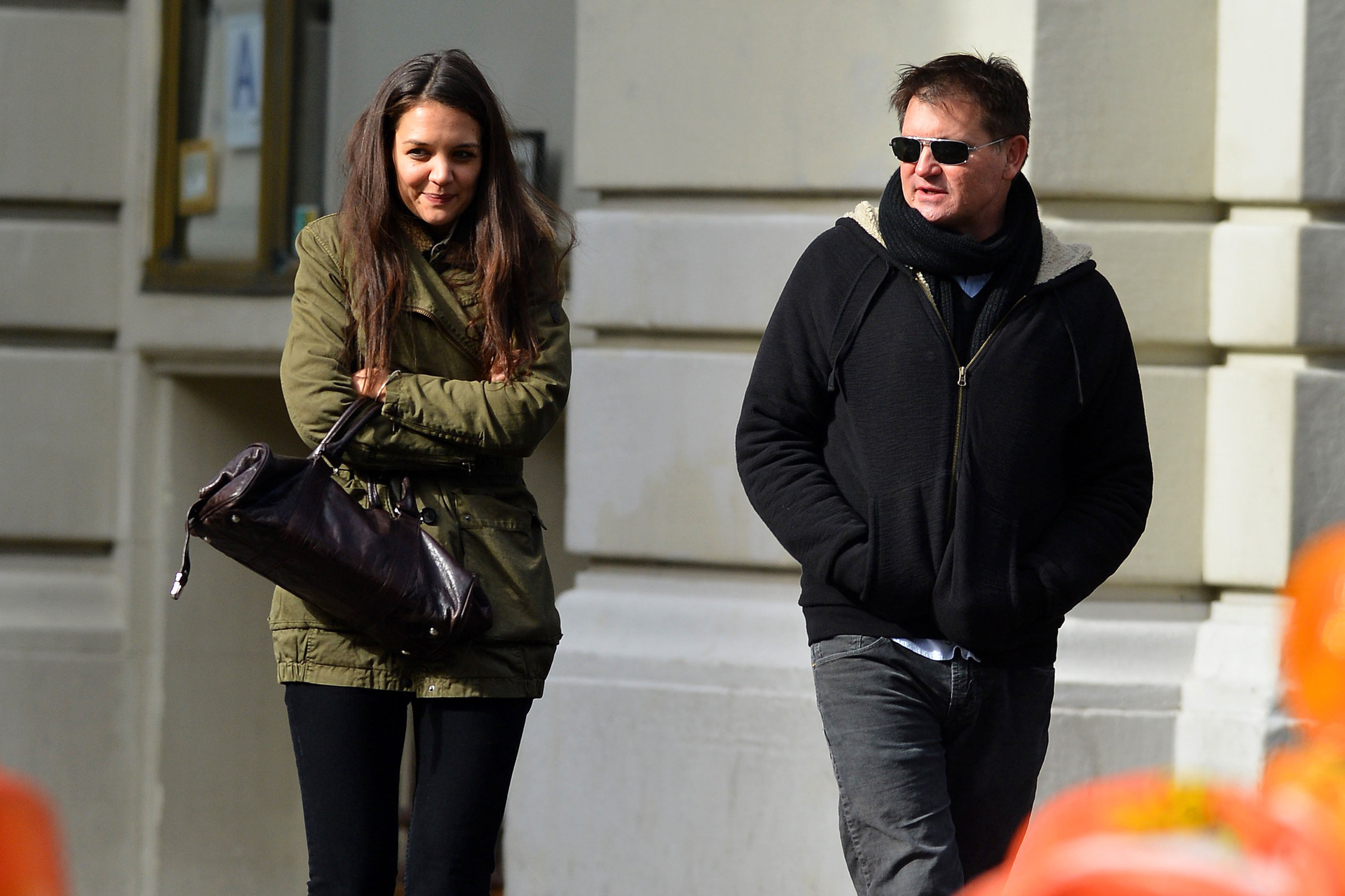 Katie Holmes out and about in New York City on January 26, 2013