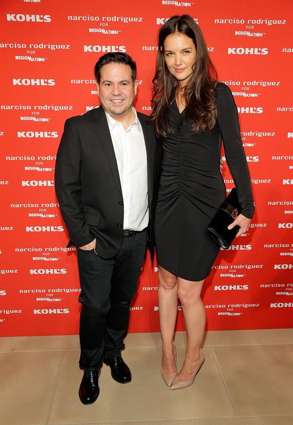 Katie Holmes Narciso Rodriguez Kohl's Collection Launch Party in NY - October 22, 2012 