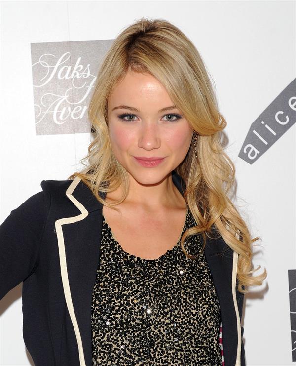 Katrina Bowden Alice Olivia launch party at Saks Fifth Avenue on March 18, 2010 