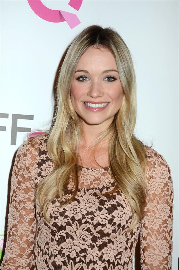 Katrina Bowden QVC Presents FFANY Shoes on Sale in New York - October 22, 2012 