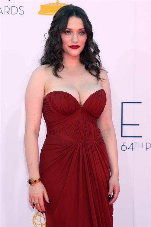 Kat Dennings - 64th Primetime Emmys Nokia Theatre LA Sept 23, 2012
