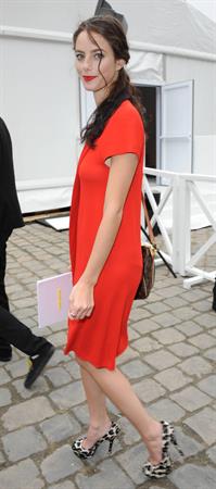Kaya Scodelario  Paris Fashion Week - October 3, 2012 