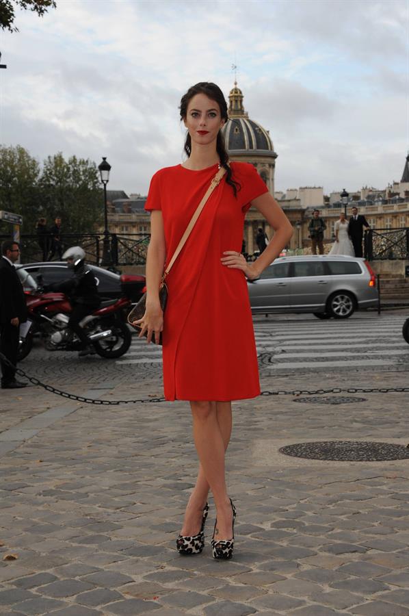 Kaya Scodelario  Paris Fashion Week - October 3, 2012 